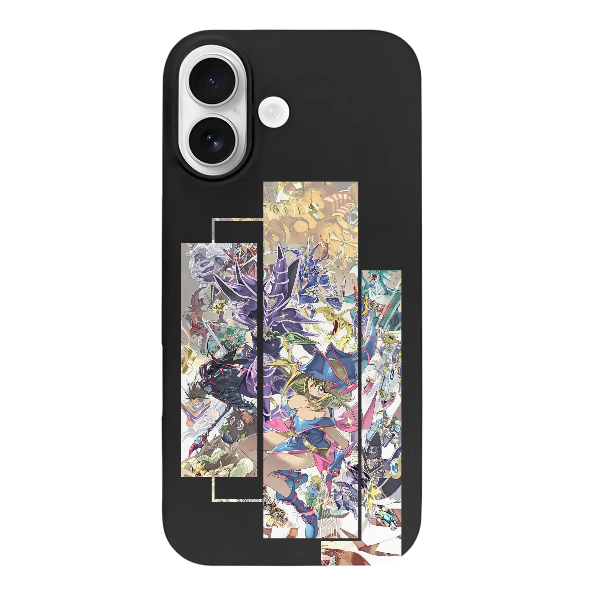 遊☆戯☆王 グッズ,黒魔導少女 - iPhone 17 シリーズ シリコンケース 薄型 耐衝撃 指紋防止 ソフトタッチカバー 精密フィット 傷防止 保護ケース iPhone 17/17 Air/17 Pro/17 Pro Max 対応